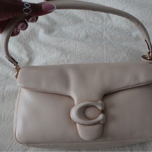 Cream Designer Handbag